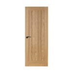 Cottage Internal Door Oak Finished 457mm x 1981mm 34mm Thick