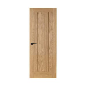 Cottage Internal Door Oak Finished 457mm x 1981mm 34mm Thick