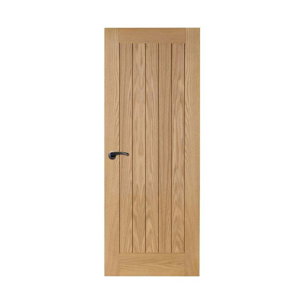 Cottage Internal Door Oak Finished 457mm x 1981mm 34mm Thick