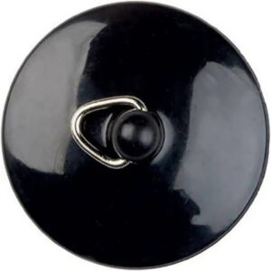 Basin Plug 1 1/2'' Black PVC