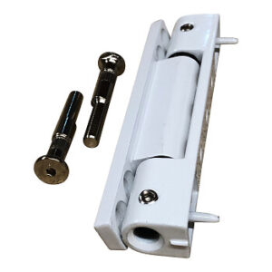 Butt Door Hinge, WMS Style White 115mm