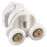 Shower Door Roller bearing Swivel action Ellbee 8367 Twin 19mm Wheel Diameter