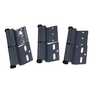 Door Hinge Left Hand Grey Ellbee Set of 3