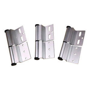 Door Hinge Right Hand Silver Ellbee Set of 3