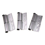 Door Hinge Left Hand Silver Ellbee Set of 3