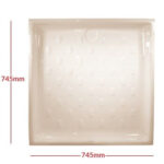 Shower Tray Skin 30'' x 30'' Soft Cream E0996A760