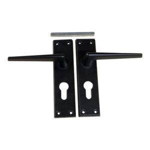 Door Handles Ellbee Black Eurolock