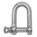 Chain Down - 6mm D Shackle with screw collar