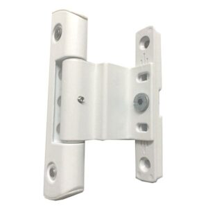 Adjustable Rebated Butt Hinge 9-16mm x 122mm White