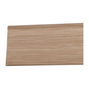 Skirting Light Oak Self Adhesive PVC 2.5m, 48mm