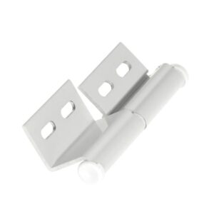 Door Hinge, Right Hand White 95mm long