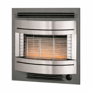Widney Curvascape GP Portrait LPG Fire Grey/Silver CS1EGPGSS