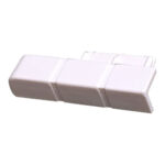 Skirting/Coving Left Hand End Cap Cream For CAP203