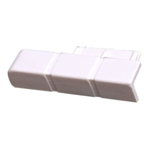 Skirting/Coving Left Hand End Cap Cream For CAP203