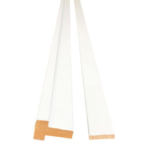 Atlas Caravan Door Frame MDF 2 Part White 2440mm